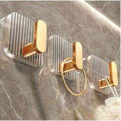 Самоклеящиеся крючки UrbanKit GOLDHOOK03 3 шт Золотистый DR77U Суми
