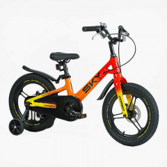 Велосипед двухколесный Corso Sky 16" Red and Orange (153414) Городок