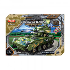 Конструктор Teko Военная техника САУ Gepard 347 деталей Хаки (147137) Бердичев
