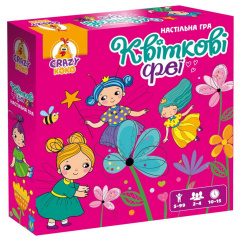 Детская настольная игра Vladi Toys Цветочные феи 4 феи 32 цветка Разноцветный (163918) Коломыя