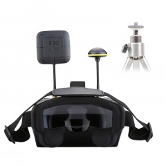 FPV очки - шлем для квадрокоптера и авиамоделей Eachine EV800D 5" 5.8 Ггц 2 антенны (100987) Каменка-Днепровская