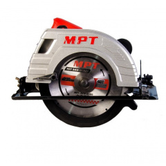 Пила циркулярная MPT PROFI 2200 Вт 235х25.4 мм 4500 об/мин 85 мм Black and Red (MCS2303) Калуш