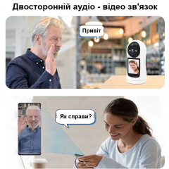 Поворотная wifi камера с экраном Nectronix V5 ICSee app (101153) Бердичів