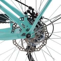 Велосипед городской 26" Corso Polaris PS-639 16.5" Shimano 7 скоростей Мятный (168069) Харьков