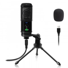 USB микрофон для ПК, ноутбука, студий для записи звука Savetek M3, профессиональный, конденсаторный (100795) Винница