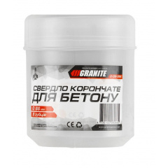 Сверло корончатое для бетона GRANITE 65 мм 8 зубцов Grey (2-08-066) Петрове