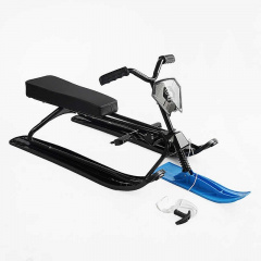 Снегокат Skyper стальная рама руль мягкое сиденье 125х50,6х38,5 см Black 164557 Червоноград