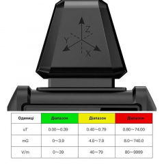 Детектор электромагнитного излучения с термометром Mestek EMF01 (101134) Дніпрорудне