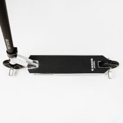 Самокат трюковый Best Scooter Warrior HIC-система пеги алюминиевый диск и дека колёса PU 100 кг Black and white (112764) Киев