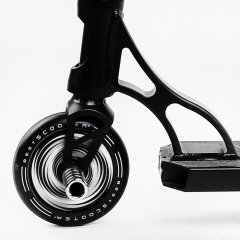 Самокат трюковый пеги алюминиевый диск и дека колёса Best Scooter Portal HIC-система PU Black and white (114053) Васильків