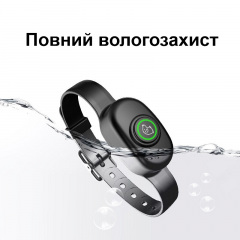 Электронный ошейник дрессировочный для средних собак c 3-мя видами воздействия PET dog 400 Черный (101001) Хмельницький
