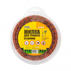 Леска для триммера бесшумная MASTERTOOL SPIRAL 2.70 мм 71 м двухцветная (19-1613) Бровары