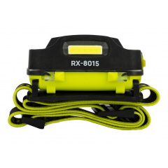 Фонарь налобный WERTVOLL 6 режимов датчик движения СREE LED/RED LED/COB LED IP65 Li-pol 1800 mAh/t (RX-8015) Талалаївка