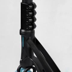 Самокат трюковый Best Scooter FEAR SCS система пеги алюминиевый диск и дека колёса PU 100 кг Black and blue (112900) Оріхів