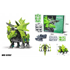 Конструктор Yufeng Динозавр Triceratops 27 х 11 х 31 см Green (1944440611) Хмільник