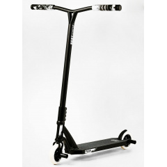 Самокат трюковый Best Scooter FEAR SCS система пеги алюминиевый диск и дека колёса PU 100 кг Black and grey (112899) Днепрорудное