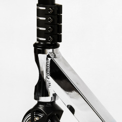 Самокат трюковый алюминиевый диск и дека Best Scooter Kraken HIC-система пеги 100 кг Black and white (112910) Бердичев