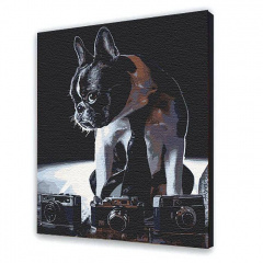 Картина по номерам ArtStory Песик 40х50 см Разноцветный (251280126) Новая Прага