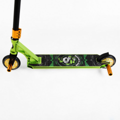 Самокат трюковый Best Scooter Skull and Snake HIC-система пеги алюминиевый диск и дека 100 кг Green (107483) Володарск-Волынский