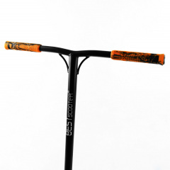 Самокат трюковый Best Scooter HIC-система пеги алюминиевый диск и дека принт Fire 100 кг Разноцветный (105676) Стрый