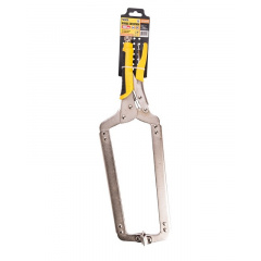 Клещи зажимные MASTERTOOL C-type 450 мм Yellow (07-0909) Херсон