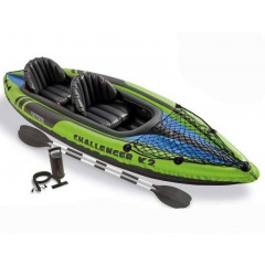 Лодка надувная Intex Challenger K4 Green (96768) Новая Каховка