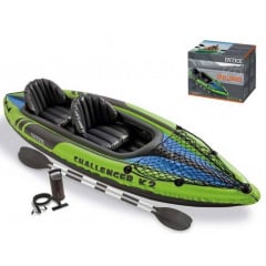 Лодка надувная Intex Challenger K4 Green (96768) Новая Каховка