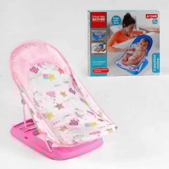 Детский шезлонг для купания с подголовником No Brand Aying Baby Bather 360 х 70х 330 мм Pink (143456) Приморськ