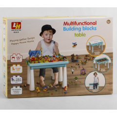 Игровой столик Yufeng Building blocks table 515 деталей Multicolor (104586) Киев
