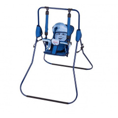 Детские качели напольные Алинка 110 x 65 x 130 см Blue (93872) Каменское
