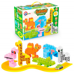 Детский конструктор Technok Toys 97 элементов Разноцветный (138146) Костопіль