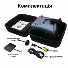 FPV очки - шлем для квадрокоптера и авиамоделей c записью видео Nectronix LS008D 4,3" 5.8 Ггц 800x480 (100985) Березнеговатое