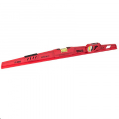 Уровень каменщика ударный MASTERTOOL 60 см с зеркалом 2 капсулы 0.5 мм/м 0.03° (33-0602) Братське