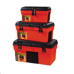 Ящики для инструментов с металлическими замками MASTERTOOL 3 шт 13"/ 16,5"/ 19" (79-2002) Братское