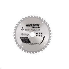 Диск пильный для дерева GRANITE 250х32х40Т адаптер 32-30/32-25.4 6100 об/мин (5-25-040) Запоріжжя