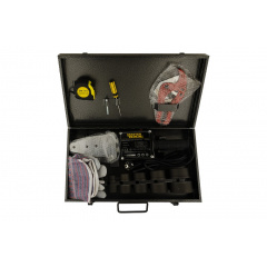 Паяльник для пластиковых труб MASTERTOOL 20-63 мм 2 режима 1100-2200 Вт 220 V 50 Hz 0-300°С IP44 LED (ППТ2200) Калуш