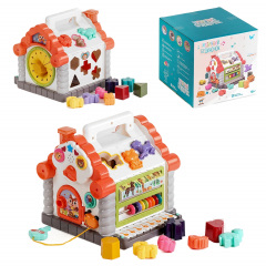 Игровой набор WToys Развивающий Домик 24 х 23 х 23 см Разноцветный (115285) Ладан