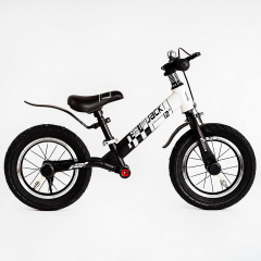 Велобег детский Corso Skip Jack 12" Black and white (119240) Черновцы