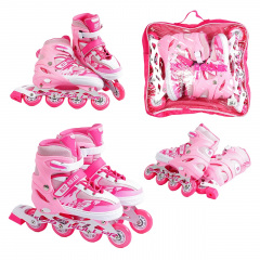 Роликовые коньки Best Roller 38-42 24.5-26.5 см Pink (151235) Южноукраинск