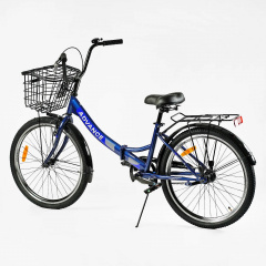 Велосипед складной односкоростной 24" Corso Advance 14" Blue (148347) Новая Каховка