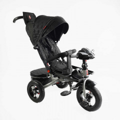 Детский велосипед Best Trike поворотное сиденье складной руль Черный 164865 Братське
