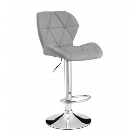 Стілець барний високий Старлайн сірий
