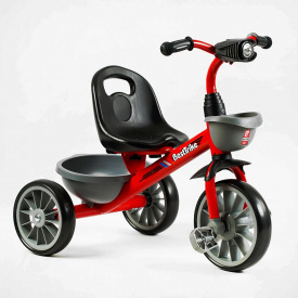 Детский велосипед трехколесный Best Trike 26/20 см 2 корзины Red (147572)
