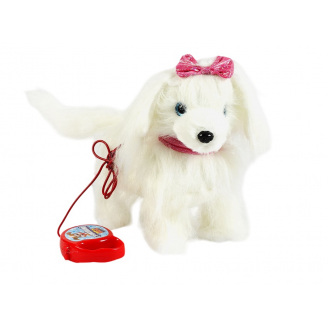 Интерактивная игрушка WToys Игривый пес 23 см Белый (144638)