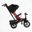 Велосипед трехколесный детский Best Trike USB 12"/10" Черно-красный (164864) Олександрія