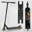 Самокат трюковый Best Scooter "SIMBIOTE" HIC-система, ПЕГИ, алюминиевый диск и дека Black/Gold (102307) Бердичев
