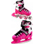 Ролики-коньки Scale Sport 2in1 размер 38-41 Pink (1580188079-L) Івано-Франківськ