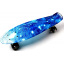 Пенни борд светящиеся колёса Penny Spice 57х15 см Blue Доманівка