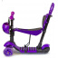 Самокат многофункциональный Scooter Божья коровка 5in1 Violet (1350702347) Гайсин