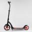 Самокат двухколесный Best Scooter с PU колесами Black/Red (100068) Переяслав-Хмельницький